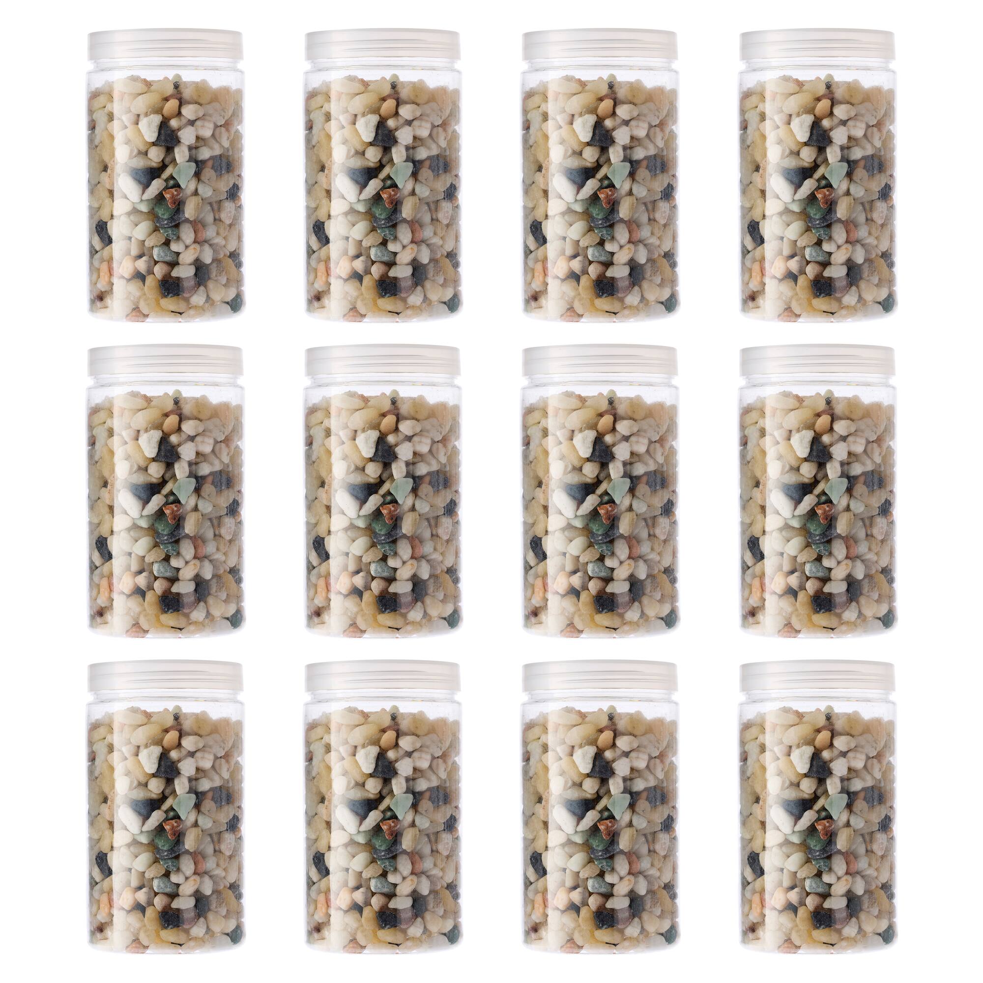 12 Pack: Crushed Natural Decorative Baby Rocks by Ashland™